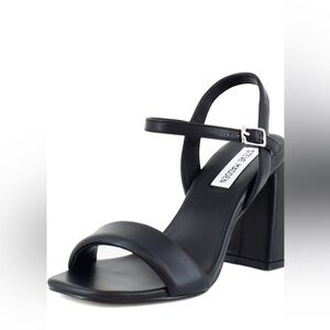 Steve Madden MAREENA BLACK LEATHER